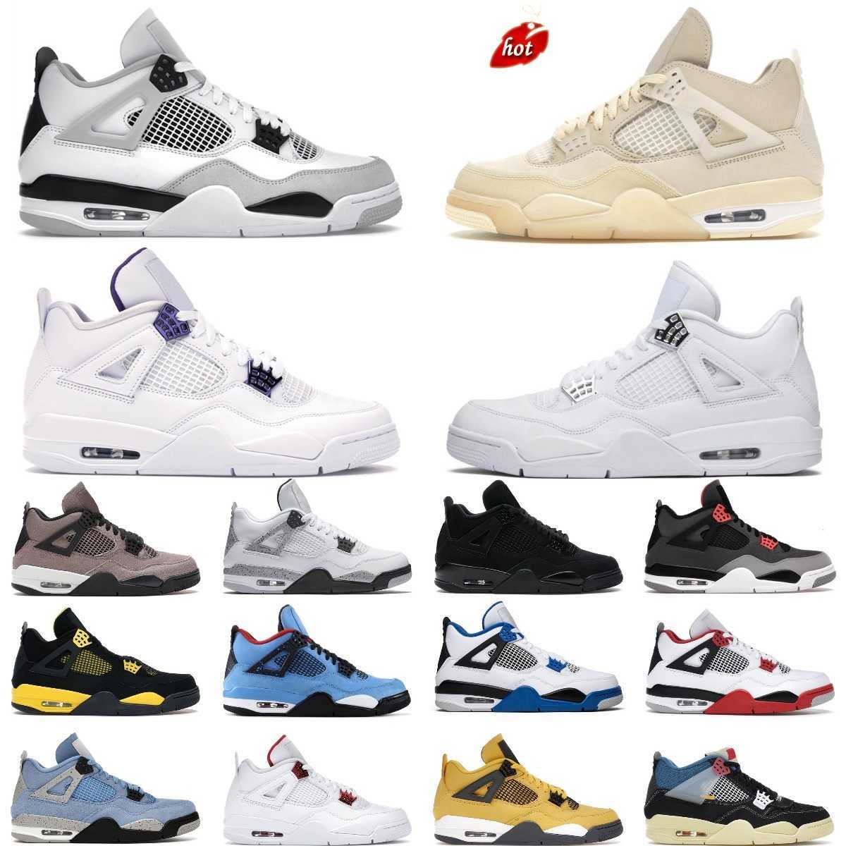 J4S OG 2022 High Quality Jumpman 4 4s Basketball Shoes University Blue Tech White Sail White Cement Pure Money Red Thunder Pony Hair Guava ice, F017
J4S OG 2022 High Quality Jumpman 4 4s Basketball Shoes University Blue Tech White Sail White Cement Pure Money Red Thunder Pony Hair Guava ice, F017