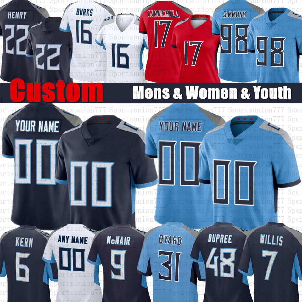 8 Will Levis Derrick Henry Custom Football Jerseys Peter Skoronski Treylon Burks Jeffery Simmons Kevin Byard Eddie George Steve McNair Isaiah Wilson Ryan Tannehill, Youth
8 Will Levis Derrick Henry Custom Football Jerseys Peter Skoronski Treylon Burks Jeffery Simmons Kevin Byard Eddie George Steve McNair Isaiah Wilson Ryan Tannehill, Youth