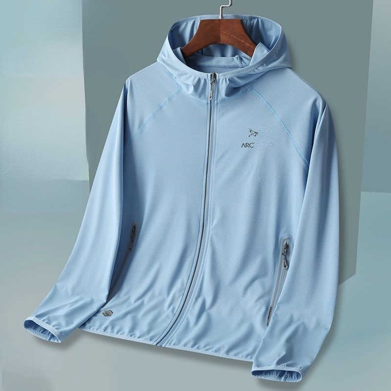 Summer ice silk jacket designer jackets mens womens UV protection sunscreen clothing cardigan hooded coat outdoor casual tracksuit, No.1
Summer ice silk jacket designer jackets mens womens UV protection sunscreen clothing cardigan hooded coat outdoor casual tracksuit, No.1