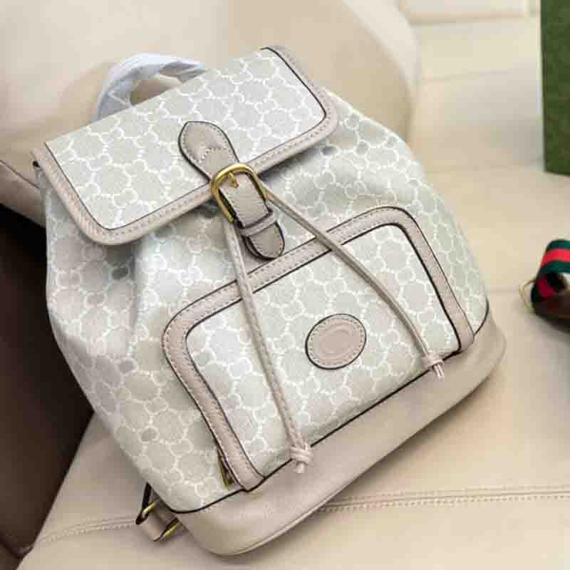 Mini Backpacks Womens Letters Satchels New Designers Backpack Women Sports Bags Designer Canvas Street Fashion School Bag Mens G Bags 03114F, Cream
Mini Backpacks Womens Letters Satchels New Designers Backpack Women Sports Bags Designer Canvas Street Fashion School Bag Mens G Bags 03114F, Cream
