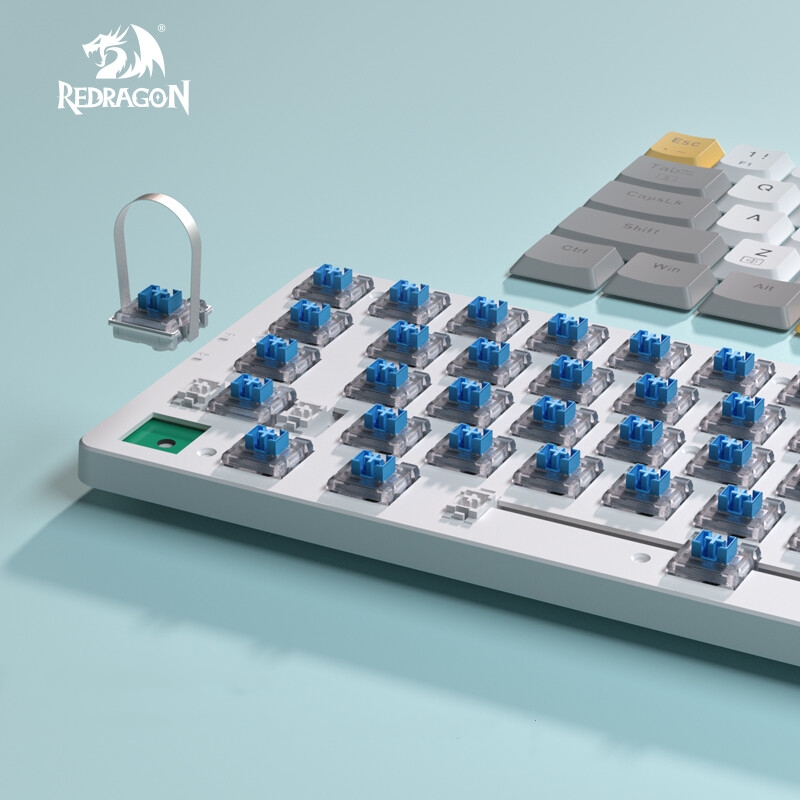 n Ultra Thin Wired Mechanical Keyboard Slim Compact 78 Keys Gaming Keyboard w/Low Profile Linear Red Blue Switches