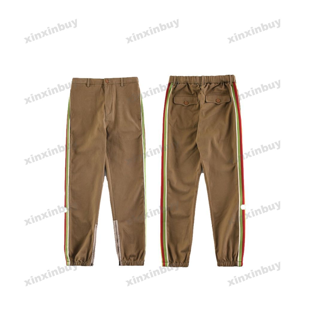 xinxinbuy Men women designer pant Paris Side Ribbon Spring summer cotton Casual pants letter khaki Grey white black XS-2XL, Multi
xinxinbuy Men women designer pant Paris Side Ribbon Spring summer cotton Casual pants letter khaki Grey white black XS-2XL, Multi