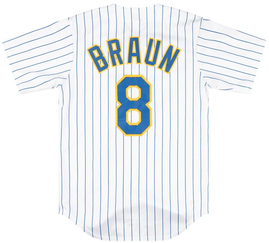 Stitched Baseball Jerseys 8 Ryan Brauns Mitchell Ness jersey 2007 Men Women Youth S-4XL retro jersey
Stitched Baseball Jerseys 8 Ryan Brauns Mitchell Ness jersey 2007 Men Women Youth S-4XL retro jersey