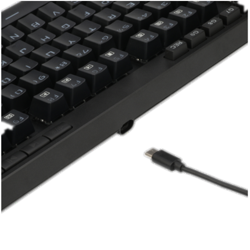 n K587 Compact 87 Key RGB TKL Mechanical Gaming Keyboard Keyboard 9 Onboard Macro Detachable For Game Laptop PC