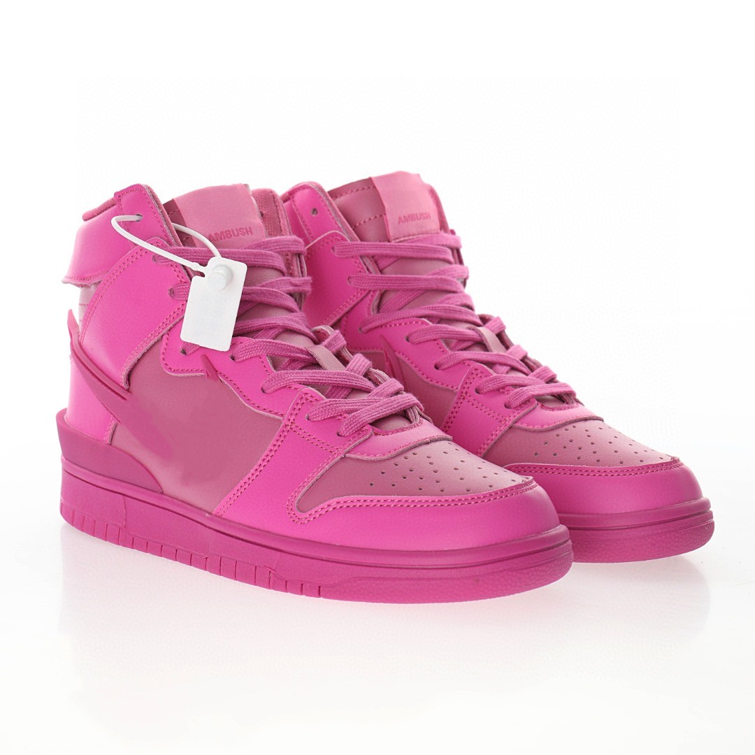 Shoes Dunks Ambush X Cosmic Fuchsia Basketball Sneakers Designer Shoes With Box