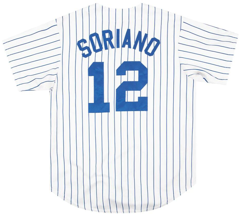 Stitched Baseball Jerseys 12 Alfonso Soriano Mitchell Ness jersey 2007 Men Women Youth S-4XL retro jersey
Stitched Baseball Jerseys 12 Alfonso Soriano Mitchell Ness jersey 2007 Men Women Youth S-4XL retro jersey