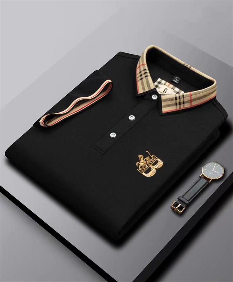 2023 New men's Polo shirt short sleeve summer solid color cotton high-end lapel trend embroidered t-shirt for men, Black
2023 New men's Polo shirt short sleeve summer solid color cotton high-end lapel trend embroidered t-shirt for men, Black