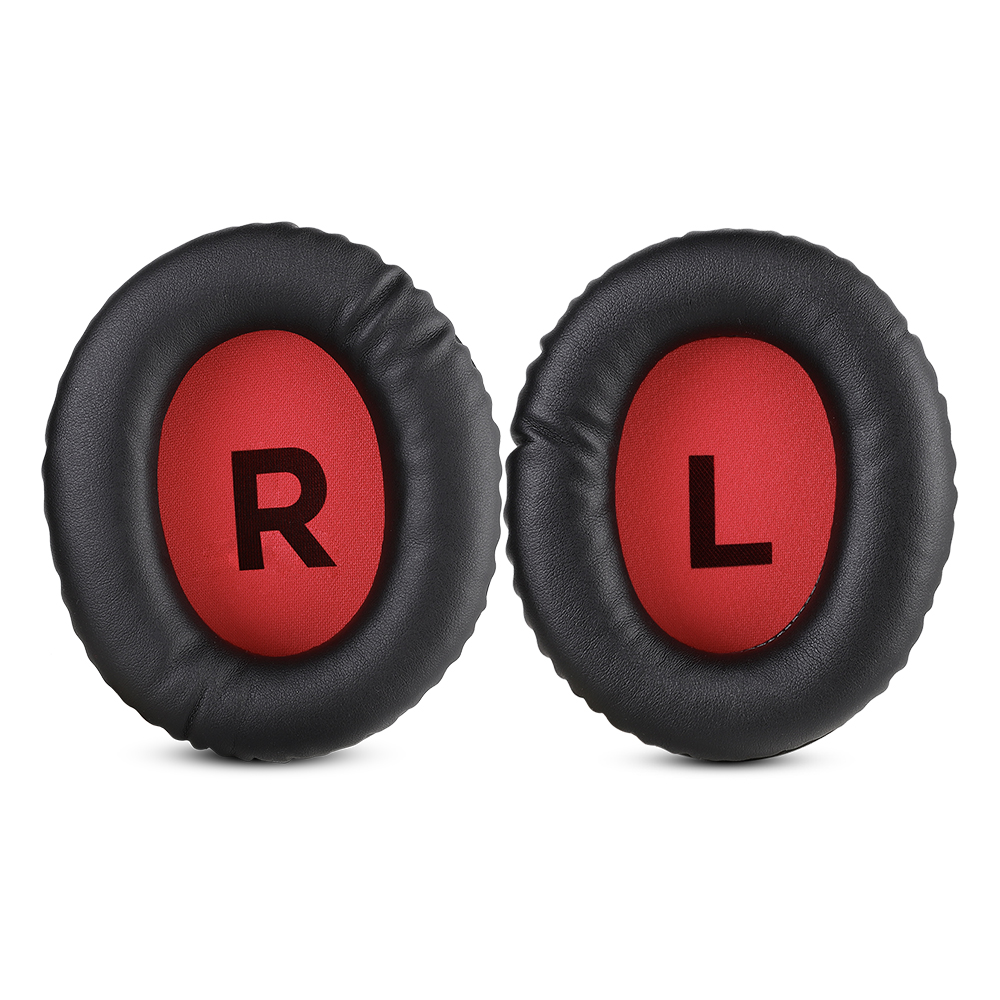 1 Pair Replacement Headphone Earpads Cushions Cover For E900 Red Gaming Headset Gamer Over-ear Soft Memory Foam Ear Pads