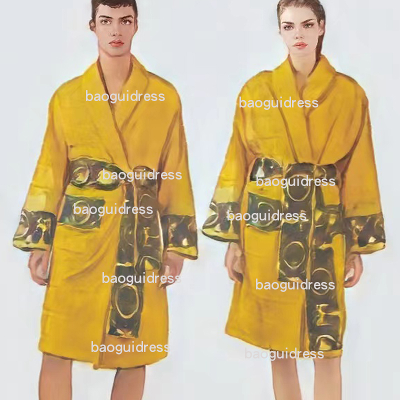 23 Designers Men's Robes Women's Fashion bathrobe Casual Beach clothes Luxurys Letter printing shirt Long sleeve Europe America baroque dress Image printing yellow
23 Designers Men's Robes Women's Fashion bathrobe Casual Beach clothes Luxurys Letter printing shirt Long sleeve Europe America baroque dress Image printing yellow