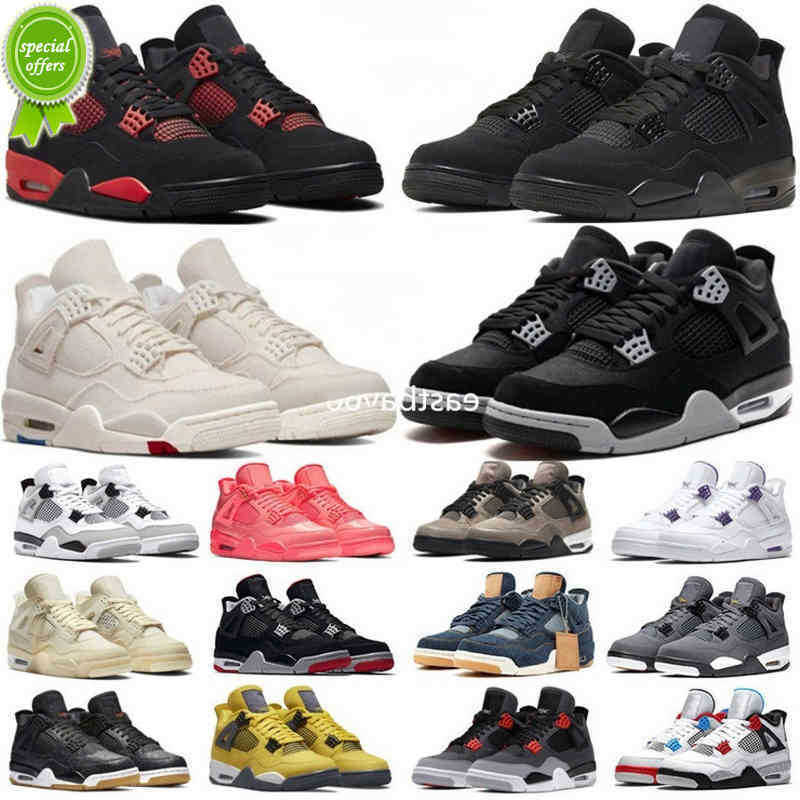 NEW 2023 J4S OG Black Canvas Cat Men Basketball Shoes Jumpman 4 4s Sneakers Red Thunder Zen Master Trainers Wild Things Metallic Green Glow White Oreo, #9
NEW 2023 J4S OG Black Canvas Cat Men Basketball Shoes Jumpman 4 4s Sneakers Red Thunder Zen Master Trainers Wild Things Metallic Green Glow White Oreo, #9