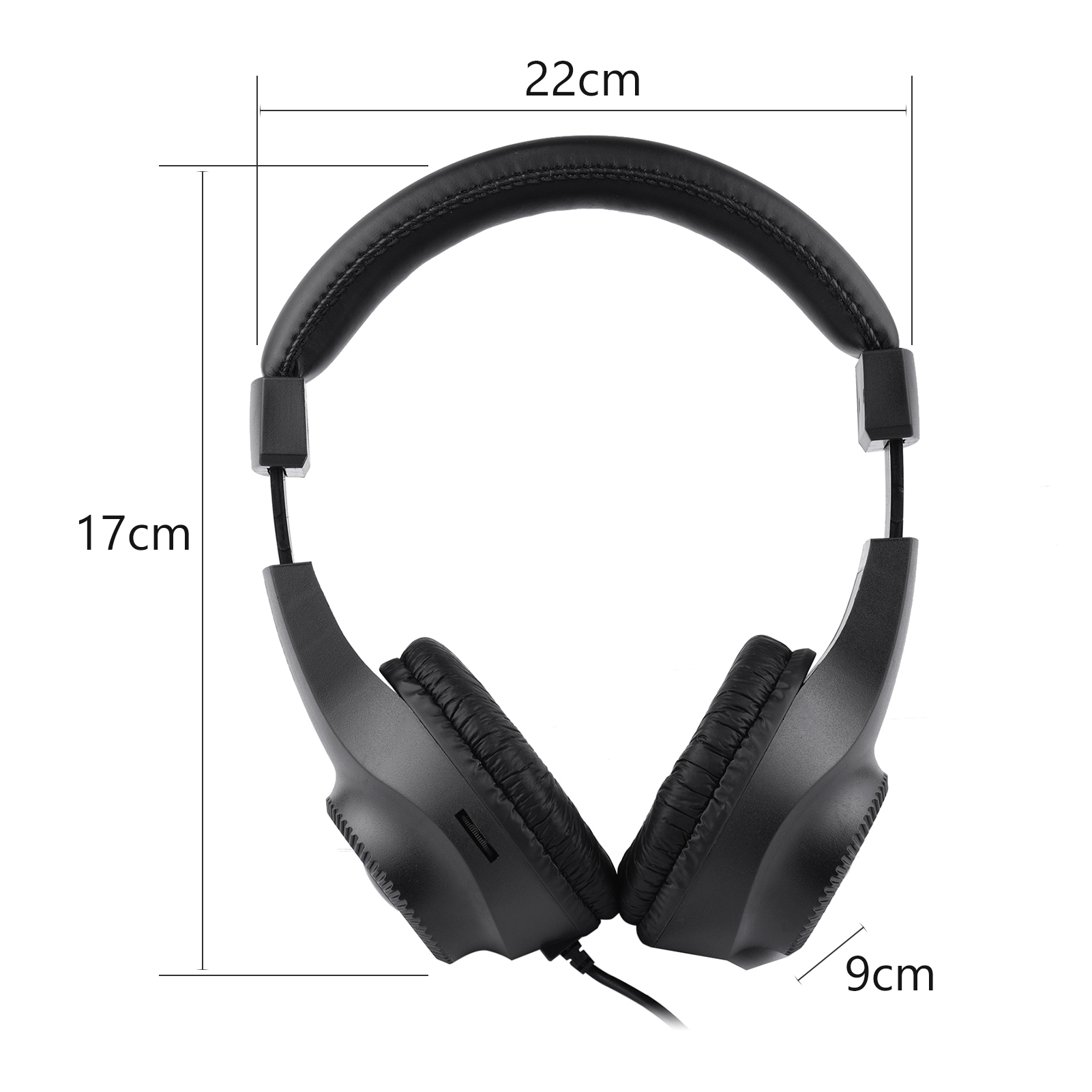 NEW Wired Stereo Monitor Headphones Over-ear Headset with 50mm Driver 6.5mm Plug for Guitar Amplifier Electric Piano Audio Mixer