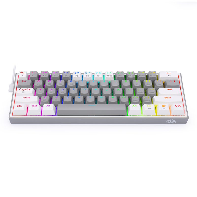 n K616 Pro TKL Wireless RGB Mechanical Keyboard 5.0 BT/2.4 Ghz/Wired Three Modes 60% Bluetooth Keyboard Linear Red Switch