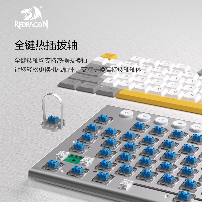 n Ultra Thin Wired Mechanical Keyboard Slim Compact 87 Keys RGB Gaming Keyboard w/Low Profile Linear Red Switches