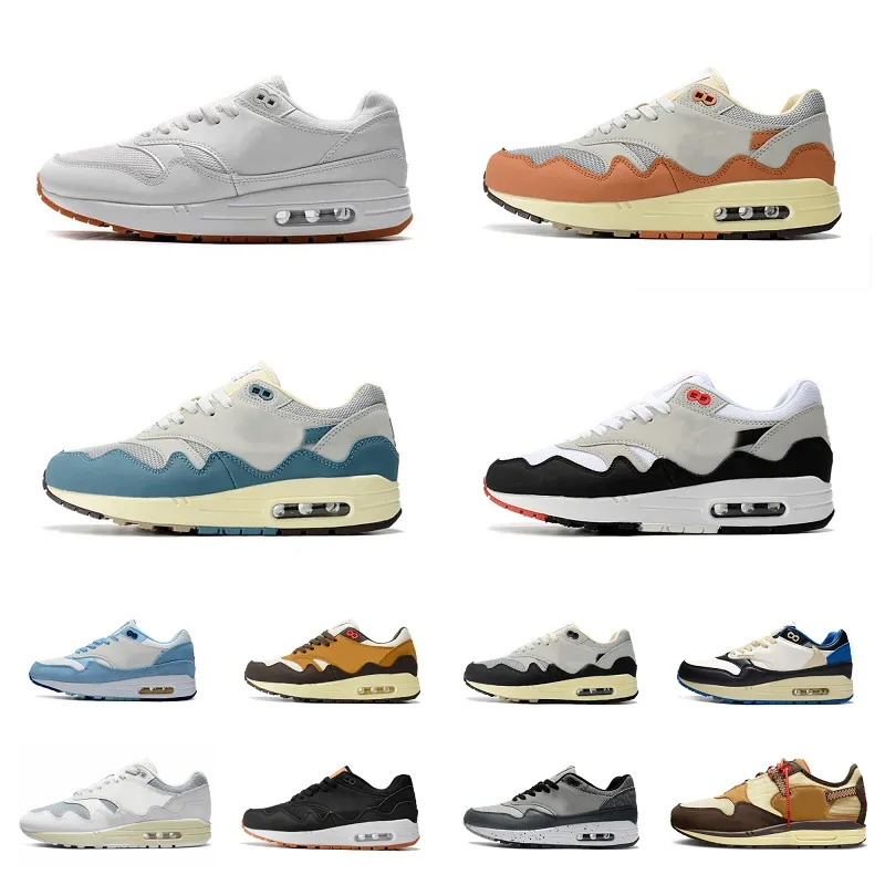 Airmaxs Max 1 Running Shoes Mens Women airmax1 1s Wotherspoon Noise Aqua Monarch Travis Cactus Jack Baroque Brown Anniversary Royal Red Crepe Hemp Sneakers, 19
Airmaxs Max 1 Running Shoes Mens Women airmax1 1s Wotherspoon Noise Aqua Monarch Travis Cactus Jack Baroque Brown Anniversary Royal Red Crepe Hemp Sneakers, 19