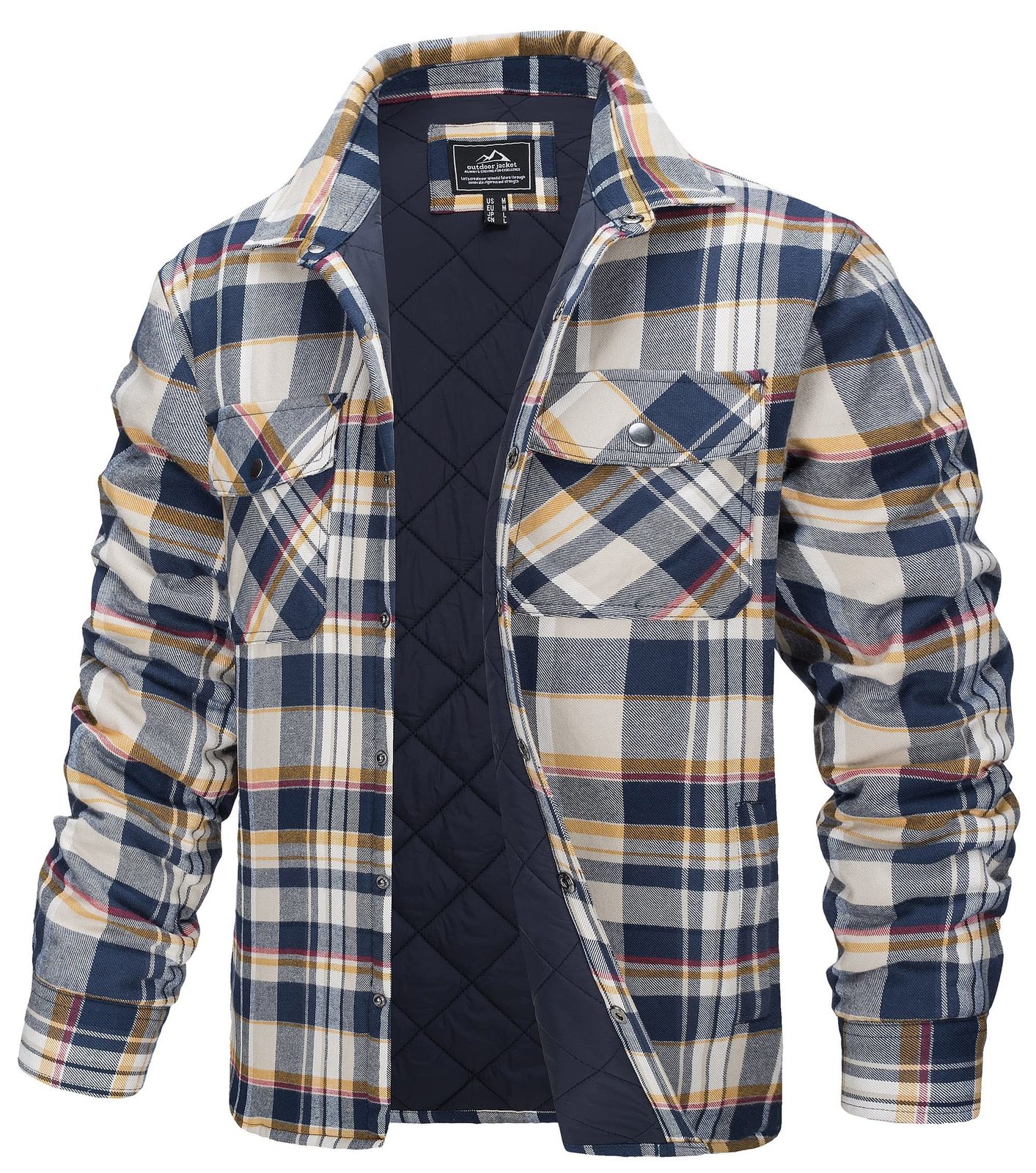 Men's Jackets Winter Mens Jackets High Quality Cotton Shirt Jacket Spring Autumn Outdoors Hiking Coats Large Size Loose Casual Shirts for Men 230