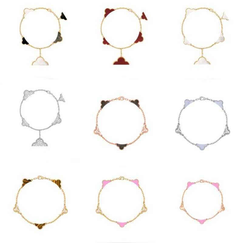 Bracelets High version Fanjia lucky four-leaf clover five-flower female natural white fritillaria full diamond bracelet jewelry
Bracelets High version Fanjia lucky four-leaf clover five-flower female natural white fritillaria full diamond bracelet jewelry