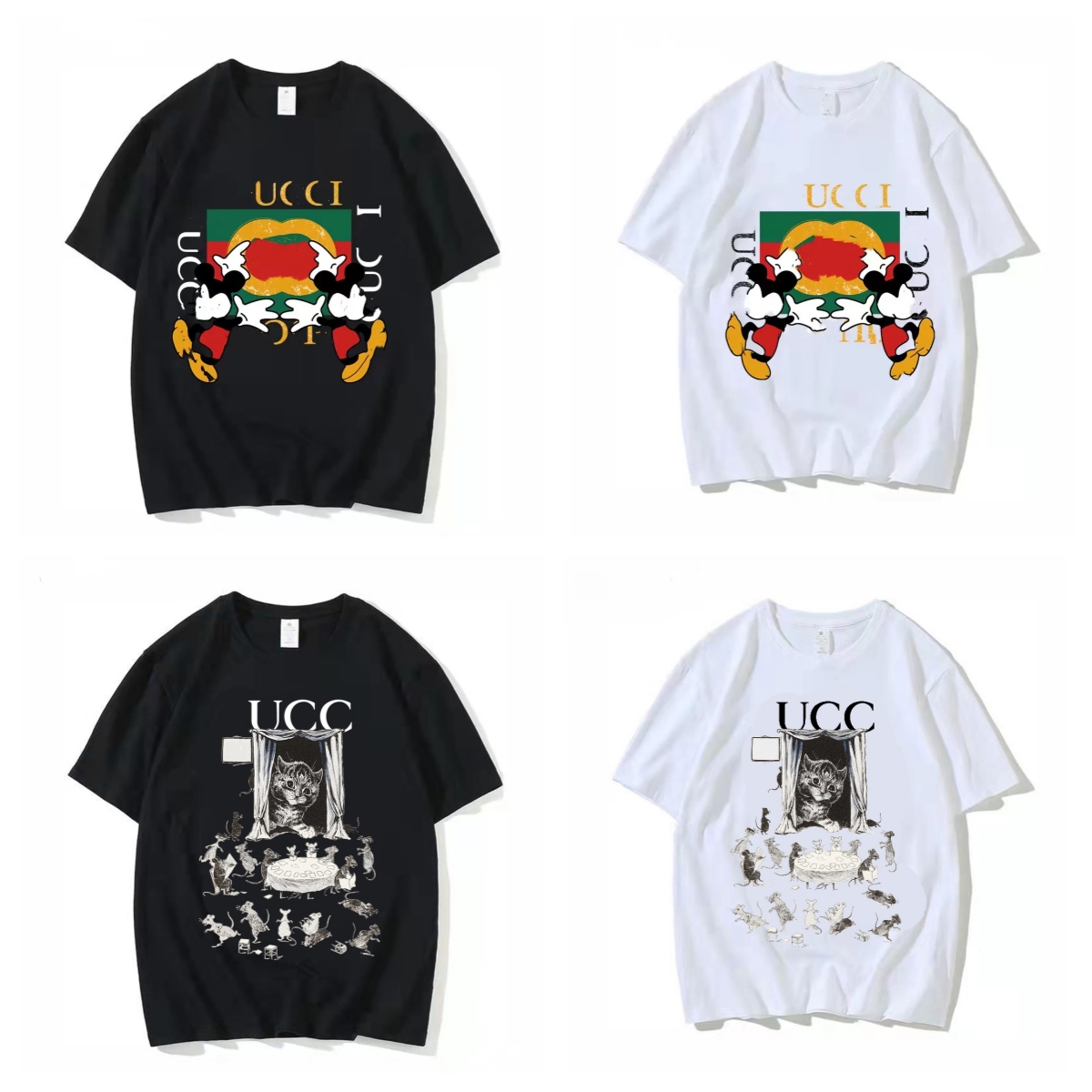 Mens Casual Print Creative t shirt Solid Breathable T-Shirts Slim fit Crew Neck Short Sleeve black white T-Shirts size s-5xl
Mens Casual Print Creative t shirt Solid Breathable T-Shirts Slim fit Crew Neck Short Sleeve black white T-Shirts size s-5xl