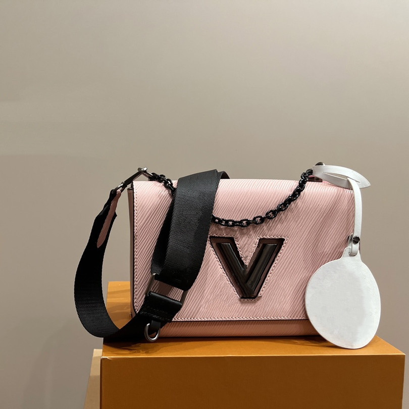 5A chain Shoulder Bags Designer Twist Mm Bag Claic Women Crobody Handbags Luxurys Lady rivet Tote Purse wallet Portable messengers bag
5A chain Shoulder Bags Designer Twist Mm Bag Claic Women Crobody Handbags Luxurys Lady rivet Tote Purse wallet Portable messengers bag
