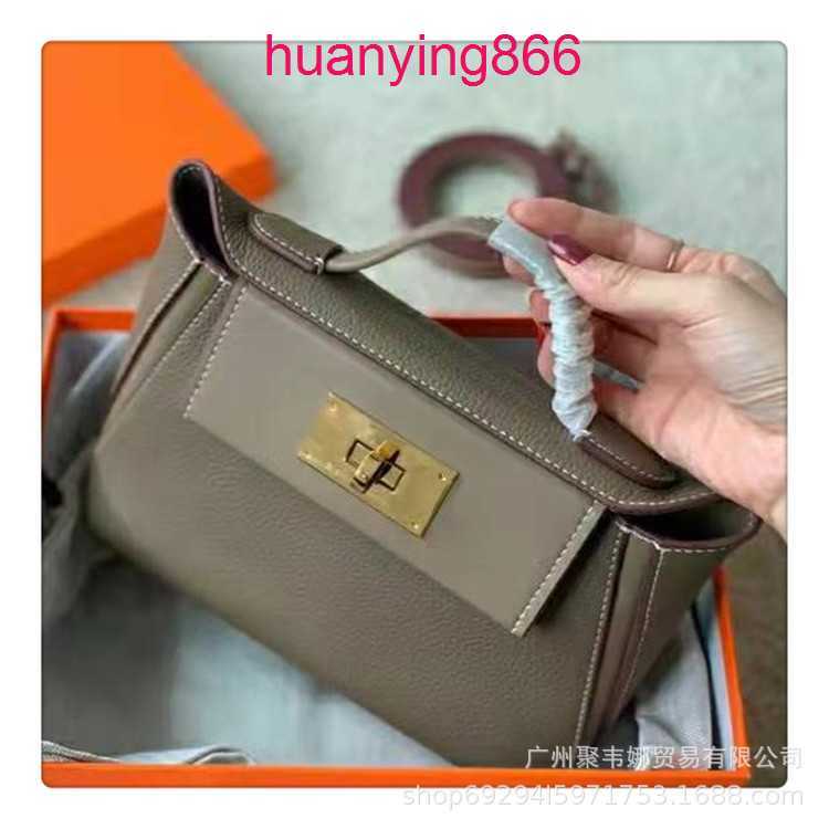 for Designer Herms's Bags Woman Top Layer Cow Leather Kelys's 2424 Mini Portable 2022 New Cross-body Shoulder Women 2 4NEI, Elephant grey cloth
for Designer Herms's Bags Woman Top Layer Cow Leather Kelys's 2424 Mini Portable 2022 New Cross-body Shoulder Women 2 4NEI, Elephant grey cloth