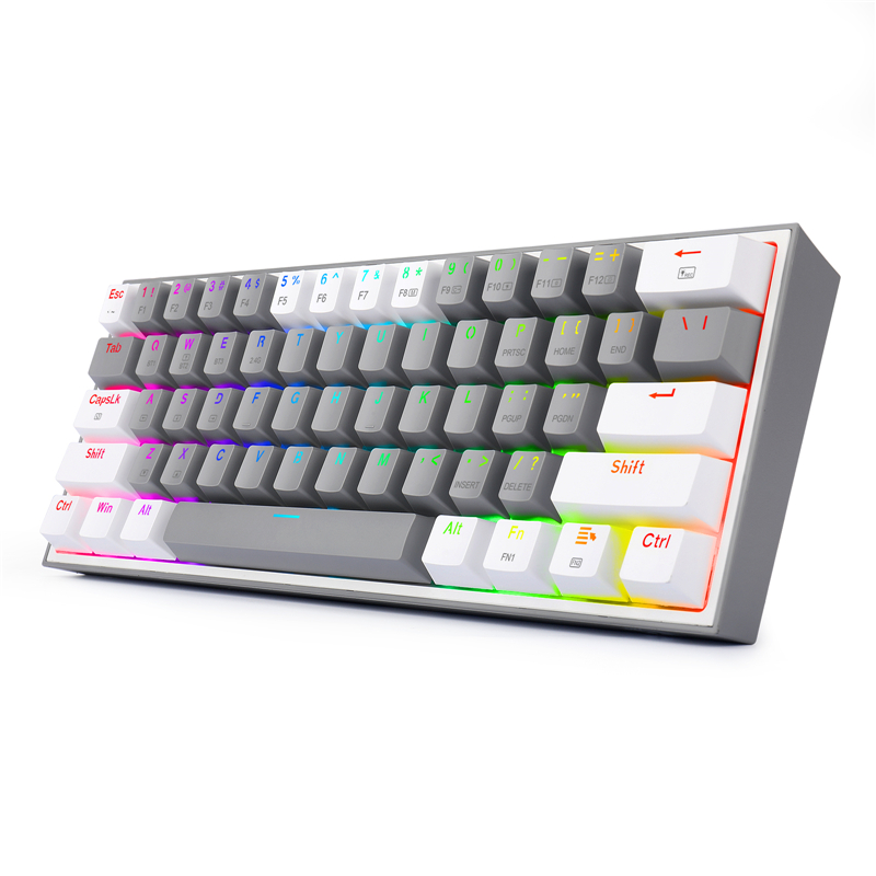 n K616 Pro TKL Wireless RGB Mechanical Keyboard 5.0 BT/2.4 Ghz/Wired Three Modes 60% Bluetooth Keyboard Linear Red Switch