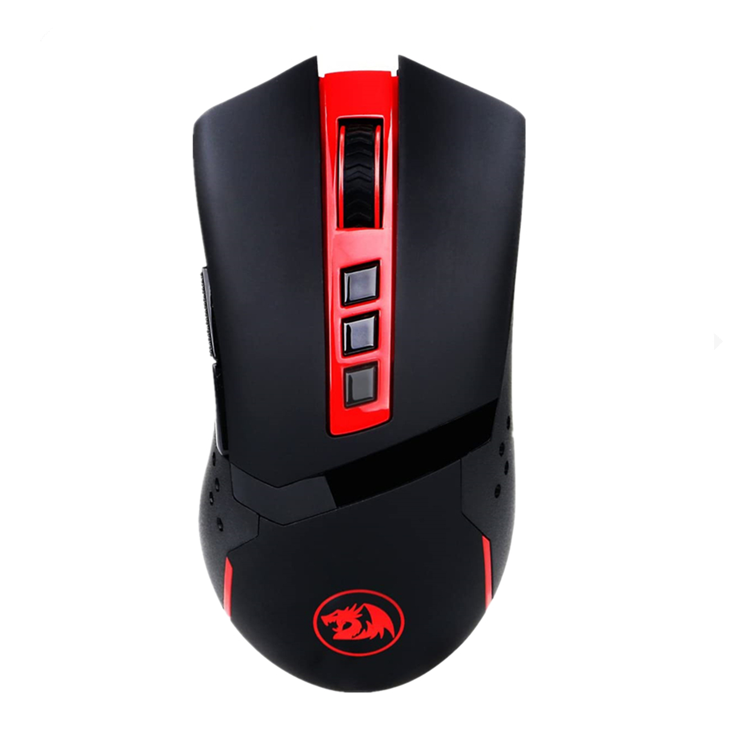 n M692 Wireless Gaming Mouse RED LED Backlit MMO 9 Button Programmable Cordless Computer Mice for Windows PC Gamer