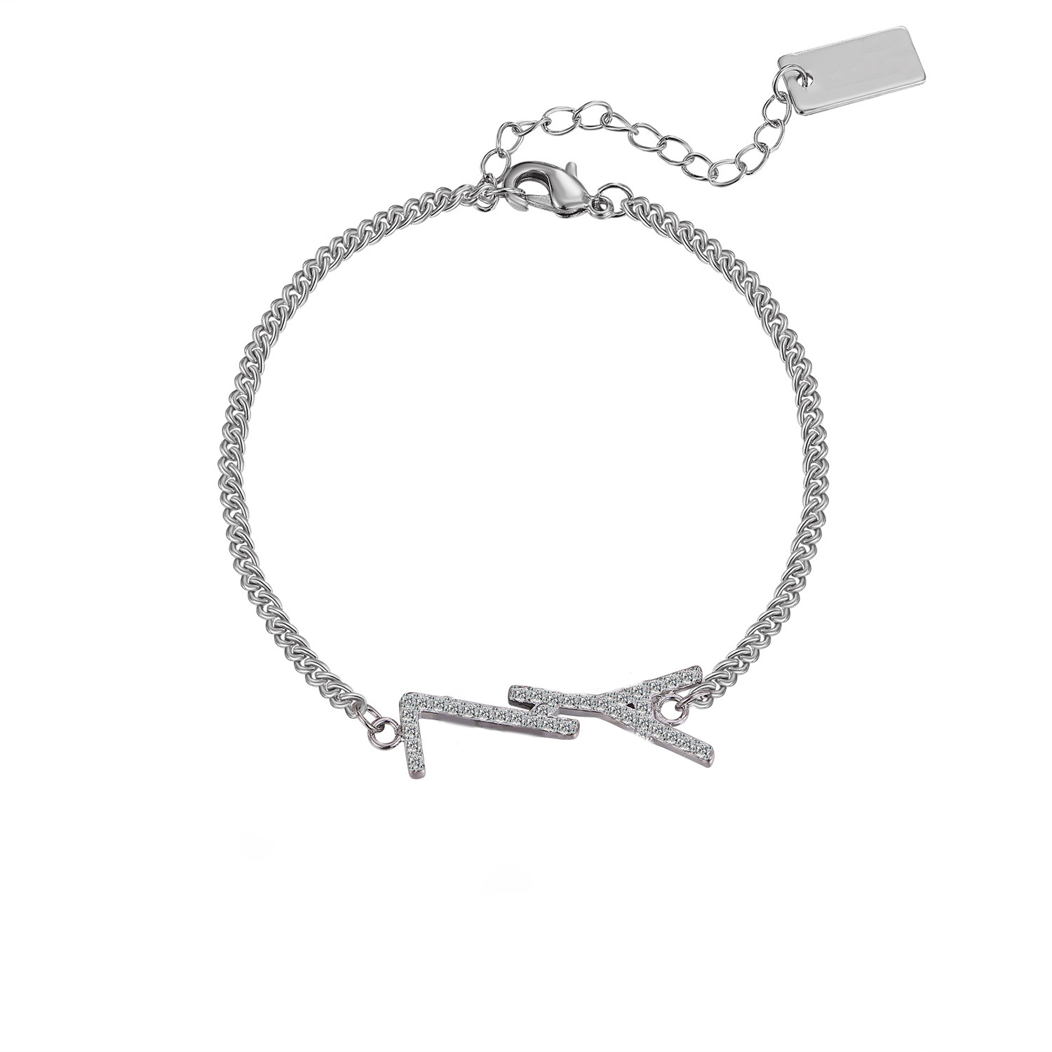 2023 Luxury fashion chains designer light luxury senior all-match zircon bracelet no box
2023 Luxury fashion chains designer light luxury senior all-match zircon bracelet no box