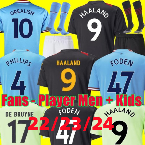 Soccer Jerseys HAALAND 22 23 DE BRUYNE PHILLIPS MANS CITIES GREALISH FERRAN MAHREZ FODEN BERNARDO JOAO CANCELO Z RODRIGO Football Shirt Men Kids Kit Sets Uniforms
Soccer Jerseys HAALAND 22 23 DE BRUYNE PHILLIPS MANS CITIES GREALISH FERRAN MAHREZ FODEN BERNARDO JOAO CANCELO Z RODRIGO Football Shirt Men Kids Kit Sets Uniforms