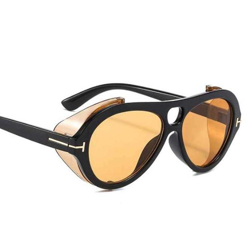 Womens round sunglasses 2023 Brand Designer Oversized Shades 90s Retro Black Yellow Sun Glasses Lady UV400 Beach Eyewear 
Womens round sunglasses 2023 Brand Designer Oversized Shades 90s Retro Black Yellow Sun Glasses Lady UV400 Beach Eyewear