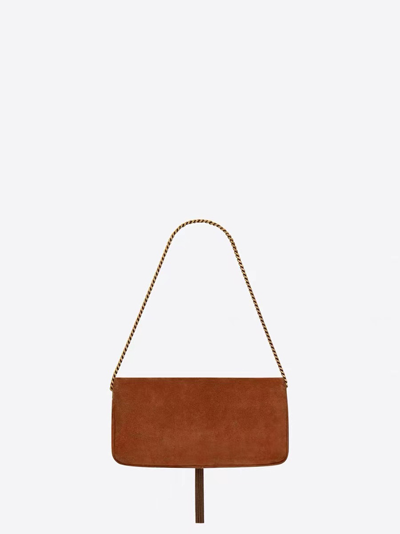 Ladies Cinnamon KATE 99 Tassel Bag Underarm Bag