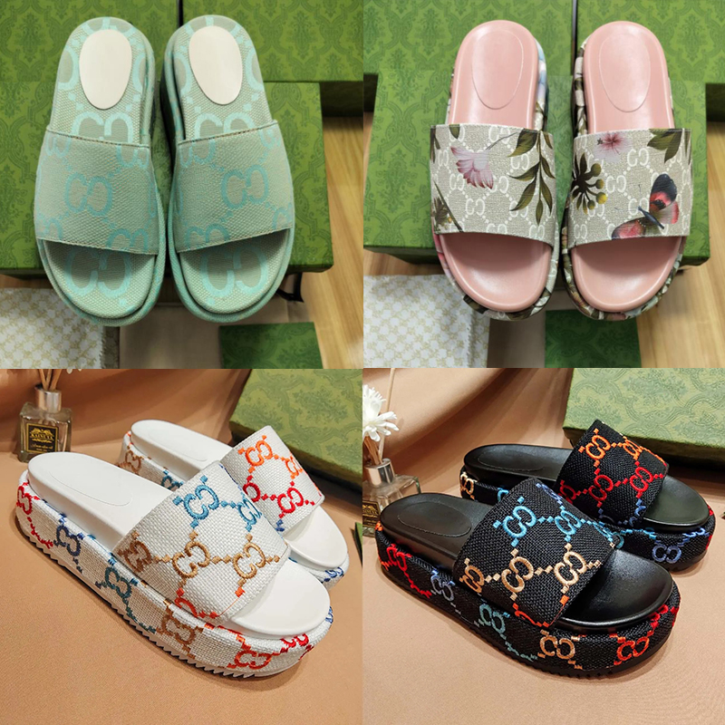 Women Platform Sandals Designer Slipper Slides 5CM Thick Bottom Embroidered Printed Macaron Summer Beach Flip Flop Sandels Shoes, 11#
Women Platform Sandals Designer Slipper Slides 5CM Thick Bottom Embroidered Printed Macaron Summer Beach Flip Flop Sandels Shoes, 11#