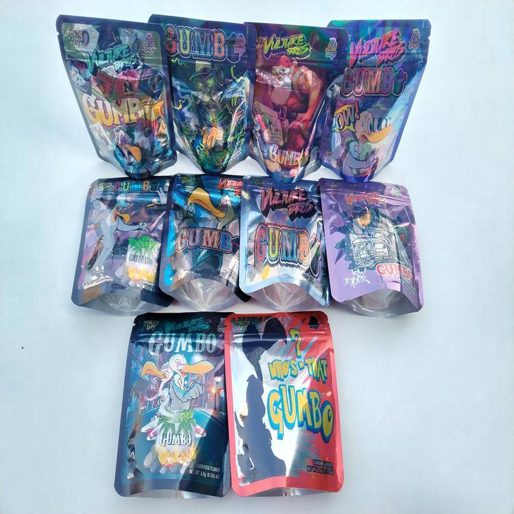 Packing Boxes 10Design Jokes Up Fly Frap Gumbo Hologram Mylar Cali Packs Resealable Smell Proof Bags Clifford Sweet Potato Piss Gumm Otxji
Packing Boxes 10Design Jokes Up Fly Frap Gumbo Hologram Mylar Cali Packs Resealable Smell Proof Bags Clifford Sweet Potato Piss Gumm Otxji