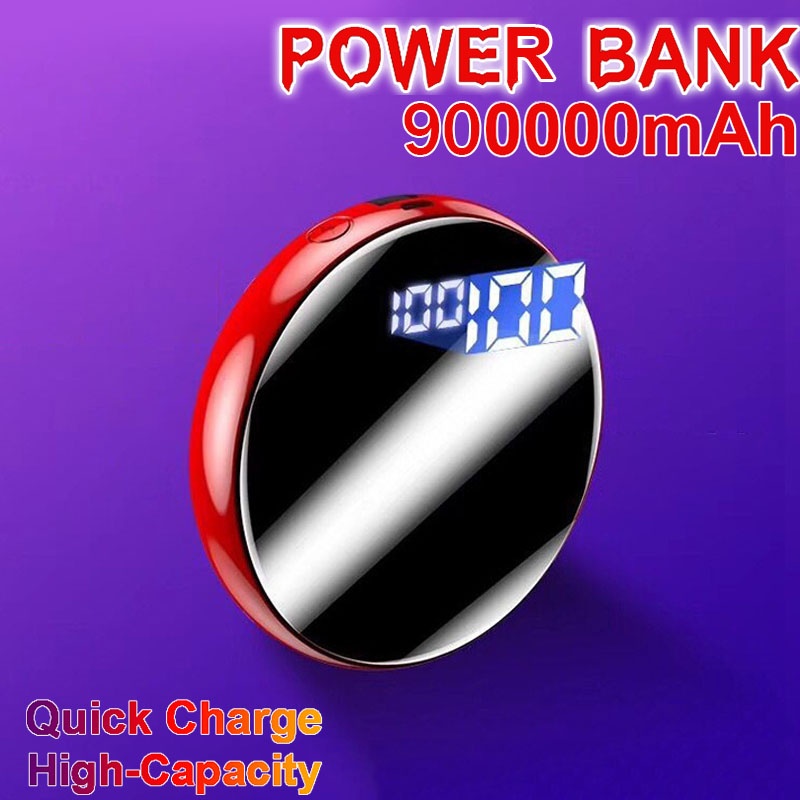 10000mAh Mini Power Bank Jane Pocket Simple Style Portable Two-way Fast Charging External Battery Charger