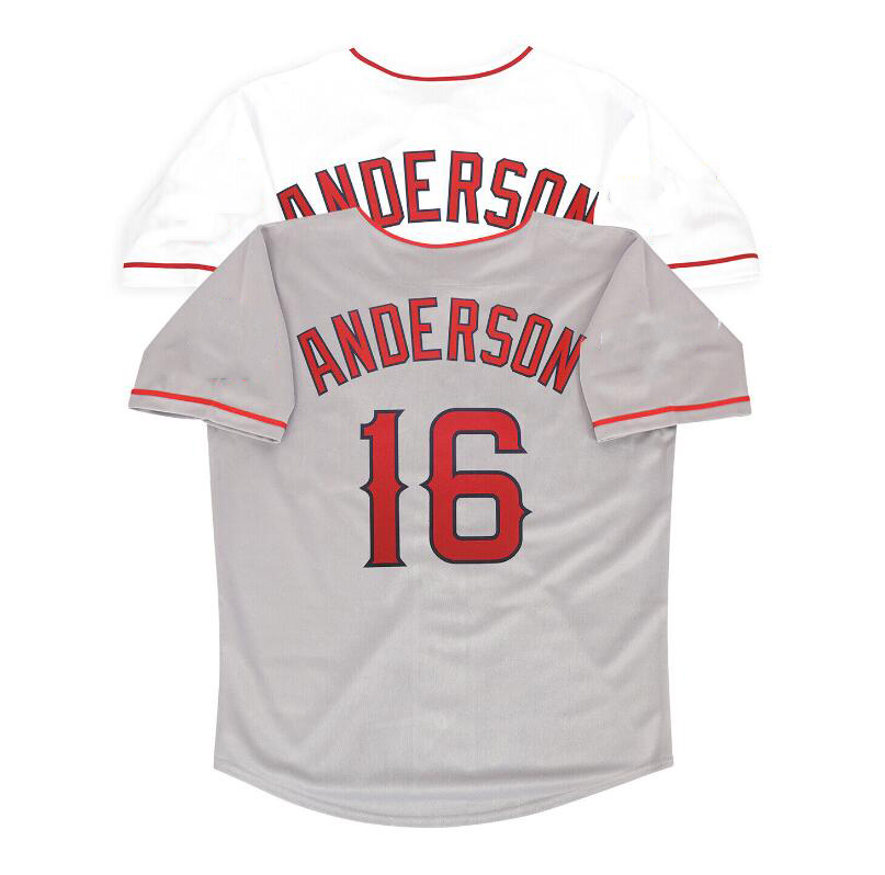 Stitched Baseball Jerseys 16 Garret Anderson Mitchell Ness jersey 2002 Men Women Youth S-4XL retro jersey
Stitched Baseball Jerseys 16 Garret Anderson Mitchell Ness jersey 2002 Men Women Youth S-4XL retro jersey