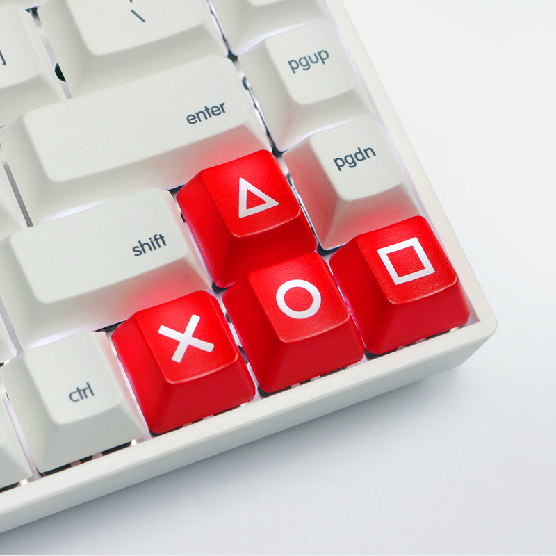 OEM Profile ABS Keycap Direction Arrows Keys Backlight Keycaps ESC R1 R2 R3 R4 Key Cap For Cherry MX Mechanical Keyboard Gamers