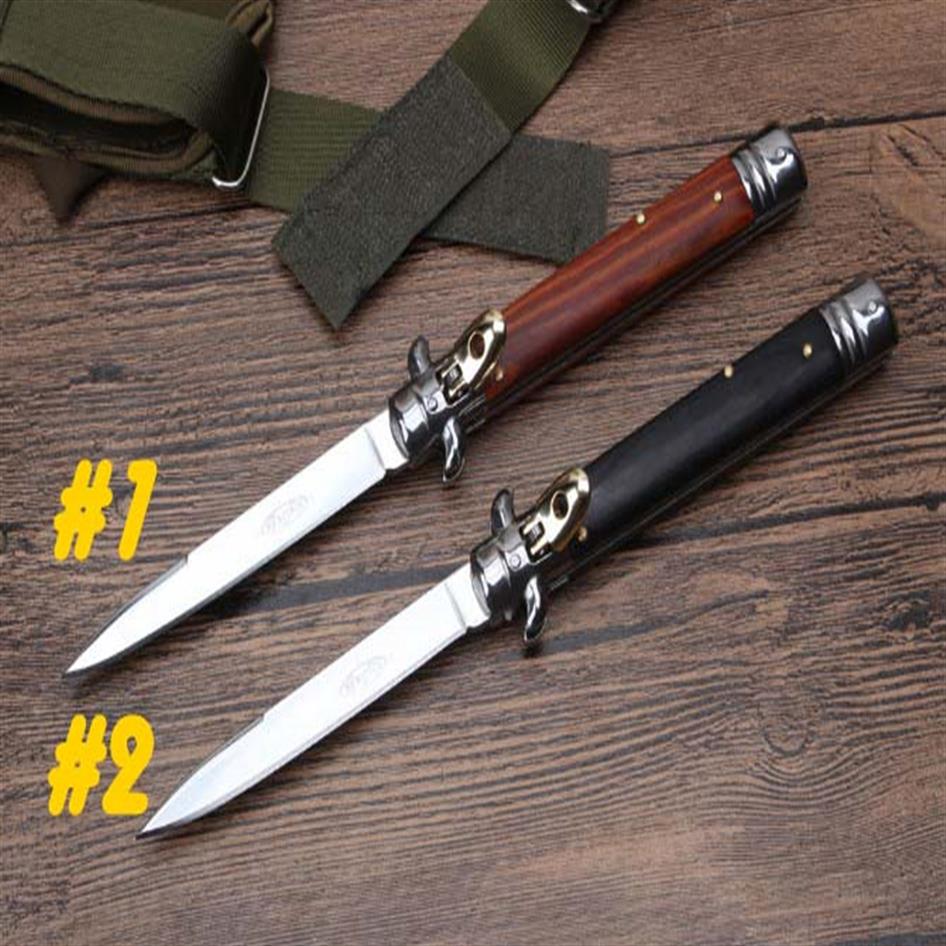Italy Pocket knife Bill DeShivs 11 INCH AB Italian Single action Automatic knives Side opening Folding blade 440C Steel Tactical k2486
Italy Pocket knife Bill DeShivs 11 INCH AB Italian Single action Automatic knives Side opening Folding blade 440C Steel Tactical k2486