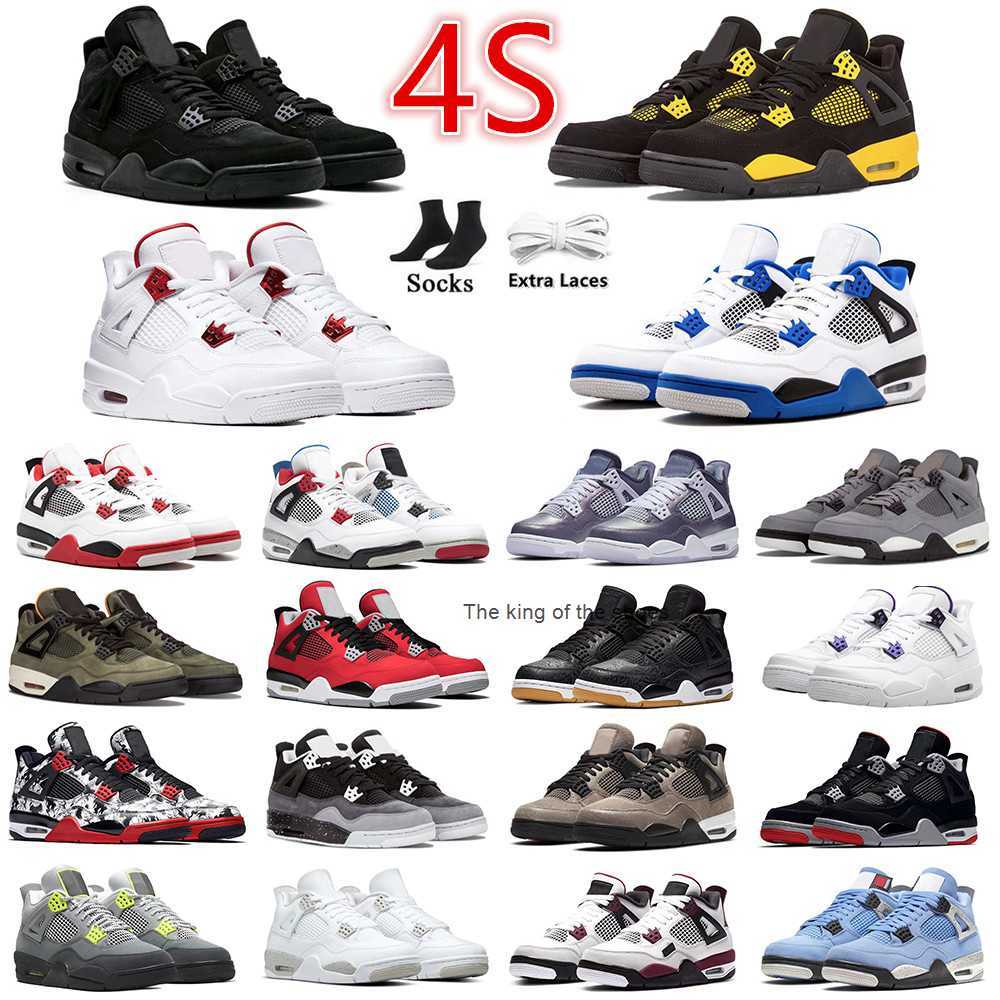 2023 OG Men women 4 4s Basketball Shoes Men Black Cat Red Thunder Lightning Sneakers University Blue White Oreo Bred Pure Money What The Zen Master, As shown in the picture
2023 OG Men women 4 4s Basketball Shoes Men Black Cat Red Thunder Lightning Sneakers University Blue White Oreo Bred Pure Money What The Zen Master, As shown in the picture