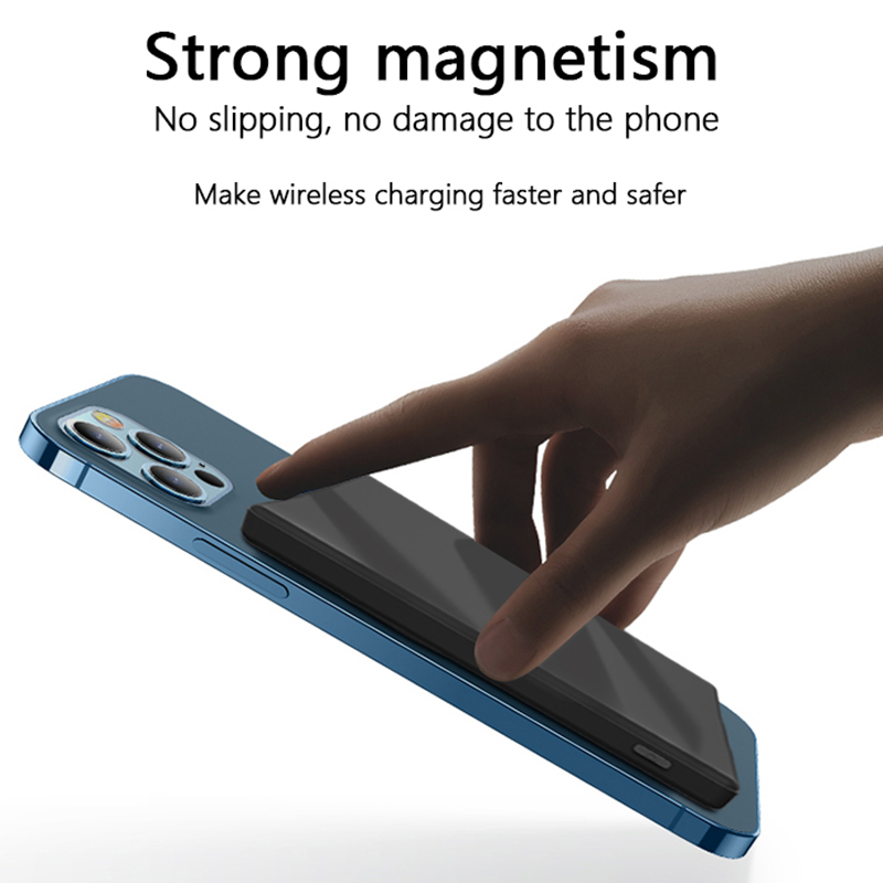 5000mAh Magnetic Power Banks For Iphone 13 12 Max Apple Watch Pro Induction Wireless Fast Charging External Battery