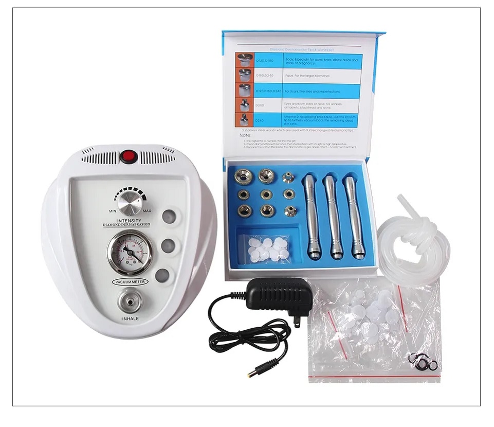 Portable Diamond Microdermabrasion Machine Microcrystal Dermation Machine for Skin Clean Care