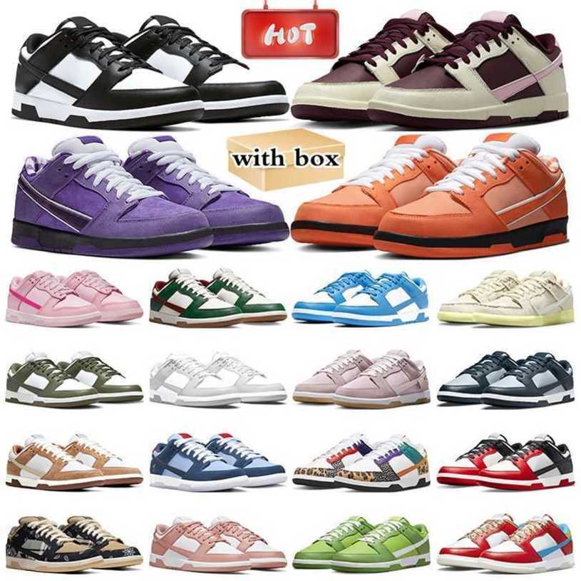 Casual Shoes Triple Pink Orange Lobster Panda Strange Love Medium Olive Valentines Day Unc Grey Fog Mummy Rose Whisper GAI men women trainers sneakers 5YXR