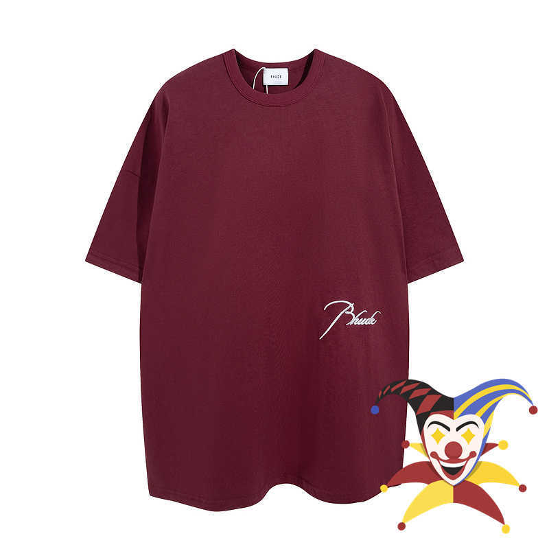 Men' TShirts Embroidery RHUDE Tee Men Women High Quality Heavy Fabric Oversized Rhude T Shirt GreenTop Inside Tag
Men' TShirts Embroidery RHUDE Tee Men Women High Quality Heavy Fabric Oversized Rhude T Shirt GreenTop Inside Tag