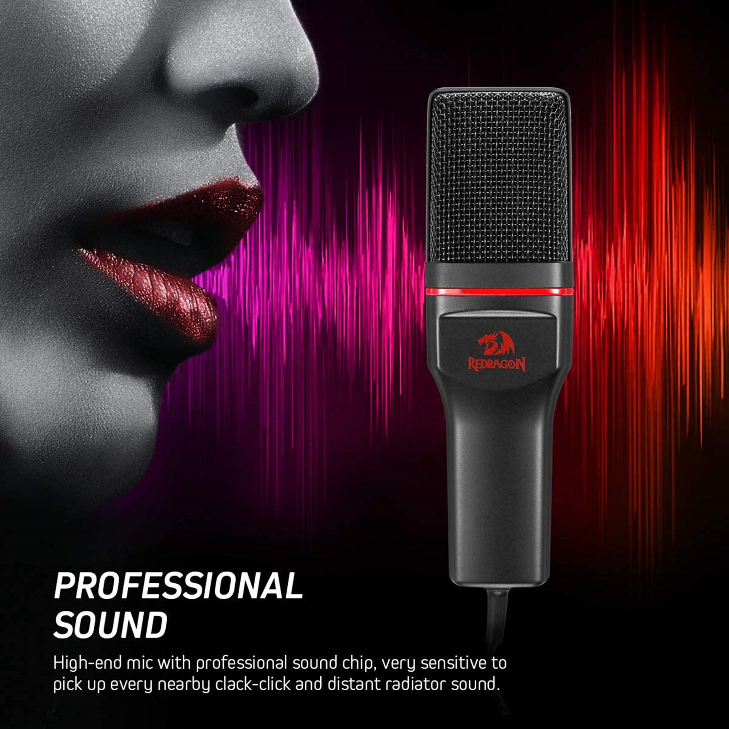 n GM100 Microhone 3.5mm XLR Pop Filter Tripod Stand Shock Mount for Gaming Streaming Recording Podcasting Broadcasting