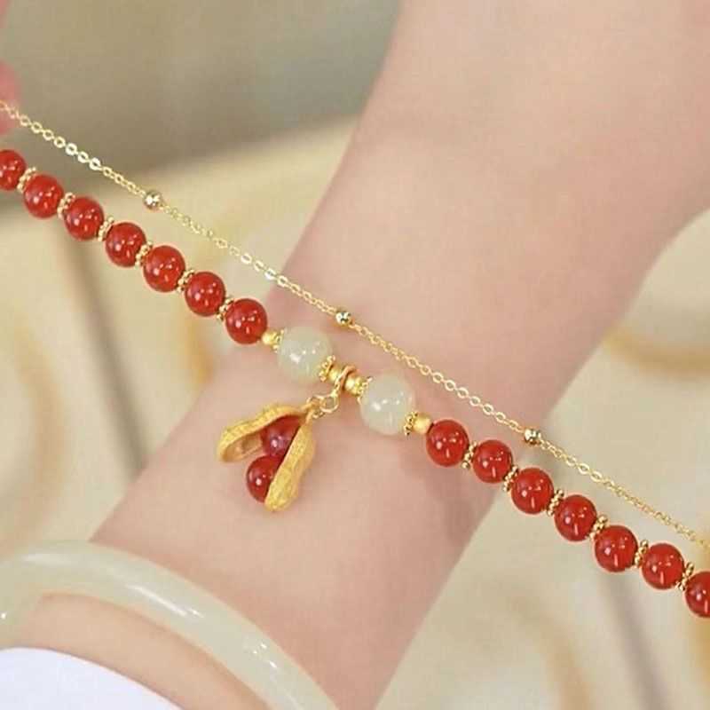 Bracelets 2022 New Goodwill Peanut Bracelet Female Students, Fashion, Luxury, High Beauty, Gift for Girlfriend Tiktok
Bracelets 2022 New Goodwill Peanut Bracelet Female Students, Fashion, Luxury, High Beauty, Gift for Girlfriend Tiktok