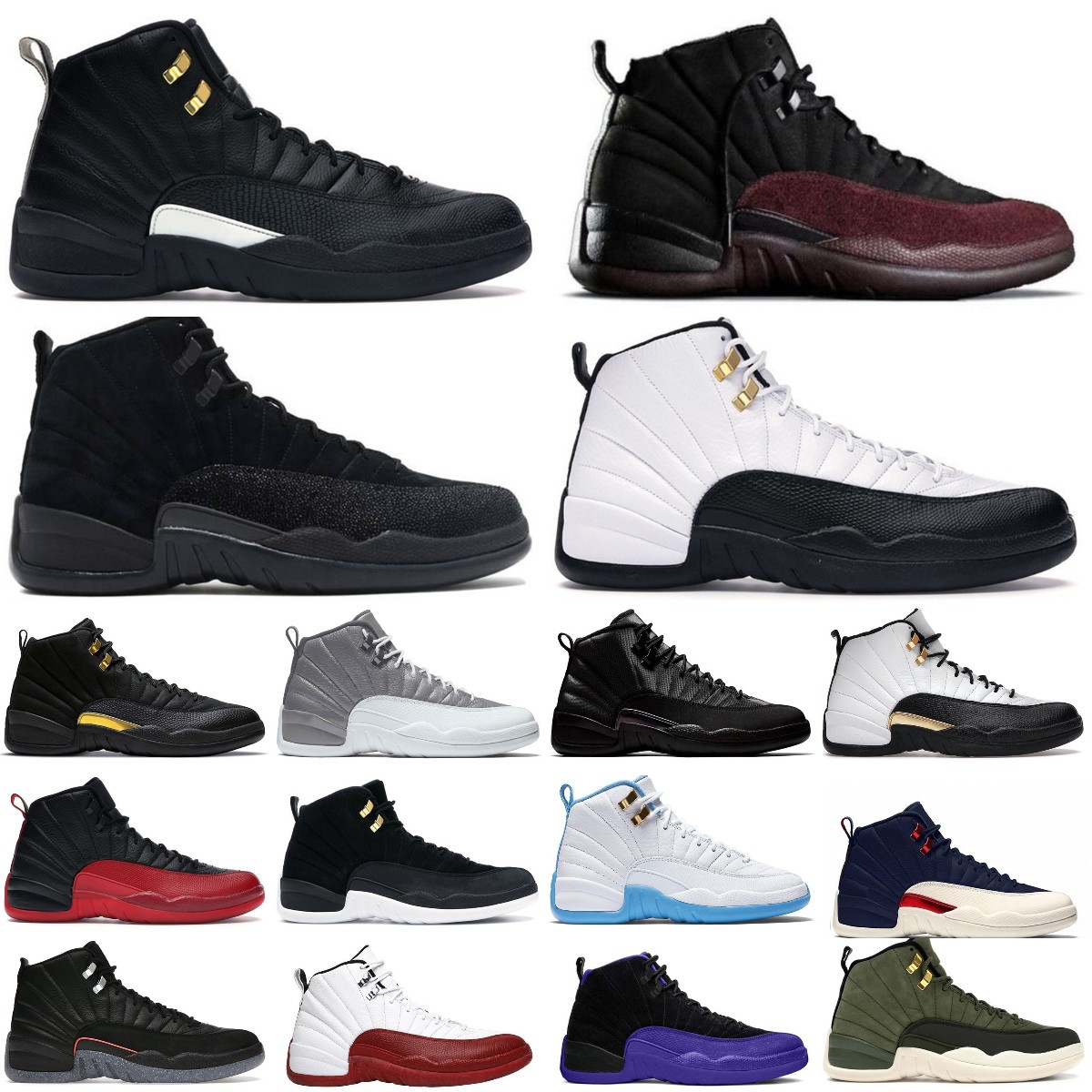 NEW 12s Floral mens basketball shoes Stealth 12 retro Hyper Royal University Blue Dark Concord Gym Red Flu Game The Master taxi Easter men Sports trainer sneakers, Bubble column
NEW 12s Floral mens basketball shoes Stealth 12 retro Hyper Royal University Blue Dark Concord Gym Red Flu Game The Master taxi Easter men Sports trainer sneakers, Bubble column