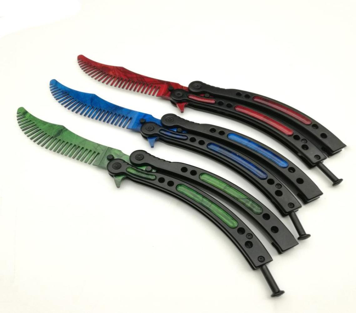 Stainless Steel Styling Training Combs Butterfly Knife Practice Hairbrushes Salon Hairdresser Folding Hair Trimmer Cool UN8847224708
Stainless Steel Styling Training Combs Butterfly Knife Practice Hairbrushes Salon Hairdresser Folding Hair Trimmer Cool UN8847224708