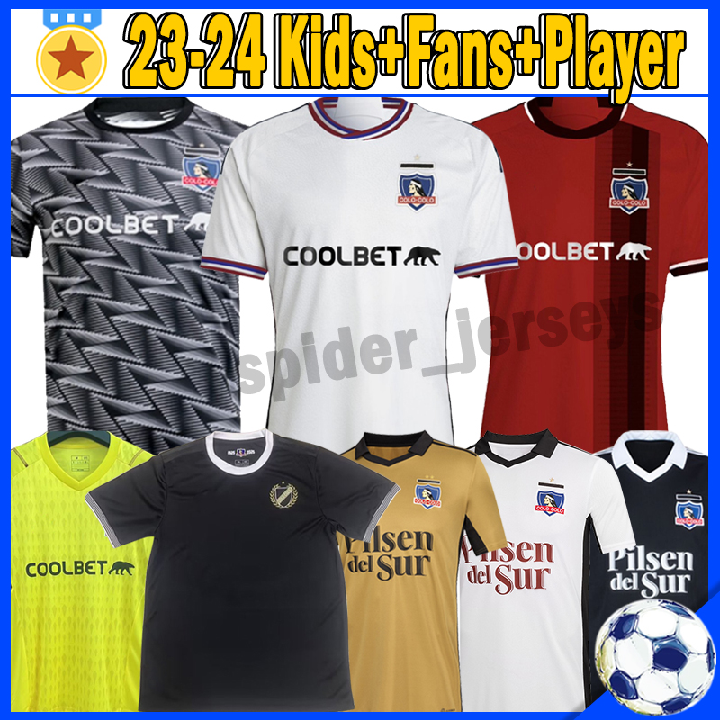 23 24 COLO COLO Soccer Jerseys Champion 2023 2024 Fans Player version Football Shirts ZALDIVIA GIL goalkeeper Training Special Uniforms Men Women Kids Kits Sets, Keluokeluo 22-23 fourth
23 24 COLO COLO Soccer Jerseys Champion 2023 2024 Fans Player version Football Shirts ZALDIVIA GIL goalkeeper Training Special Uniforms Men Women Kids Kits Sets, Keluokeluo 22-23 fourth