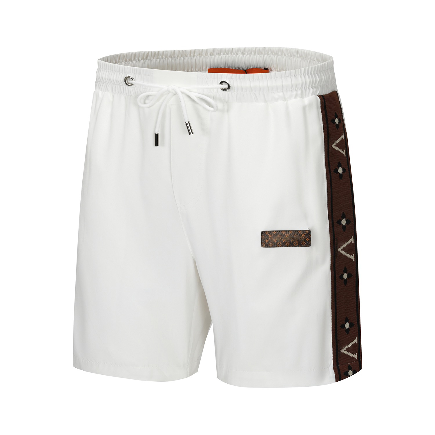 Summer Men Nylon Swim Shorts Fashion Designer Gentleman Side Pockets Swimear Boy Pocket Tonal Drawcord Short Pants, Brown
Summer Men Nylon Swim Shorts Fashion Designer Gentleman Side Pockets Swimear Boy Pocket Tonal Drawcord Short Pants, Brown