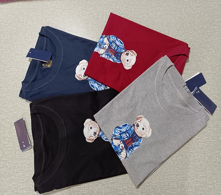 Captain Navy Blue Polos Bear shirt men Martini Bear tshirt USA Short sleeve standard EU UK shirts Hockey, 30
Captain Navy Blue Polos Bear shirt men Martini Bear tshirt USA Short sleeve standard EU UK shirts Hockey, 30