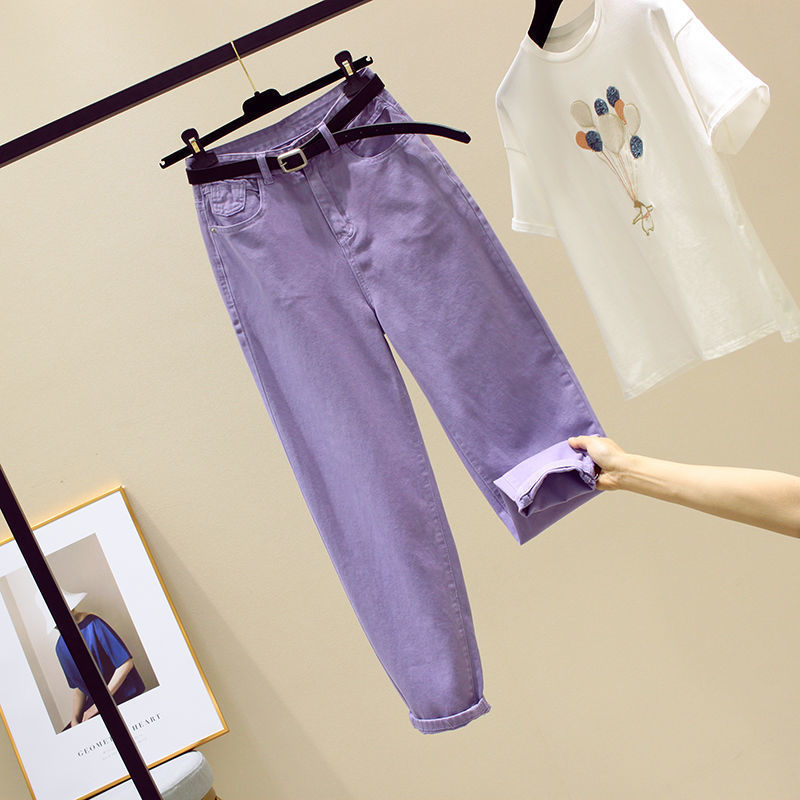 Women's Jeans Py1036 spring summer autumn women fashion casual Denim Pants woman female OL baggy jeans women high waisted jeans 230311