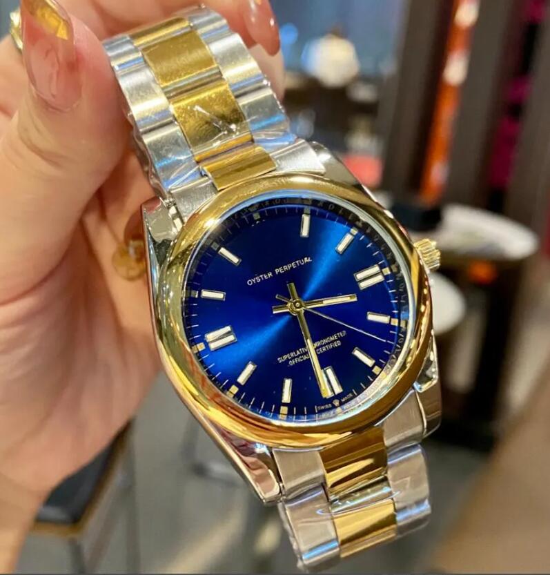 41mm 36mm Mens women Automatic Quartz Watches Luminous Sapphire swim wristwatches Full stainless Steel Super Luxury Watch New Design D5789K
41mm 36mm Mens women Automatic Quartz Watches Luminous Sapphire swim wristwatches Full stainless Steel Super Luxury Watch New Design D5789K