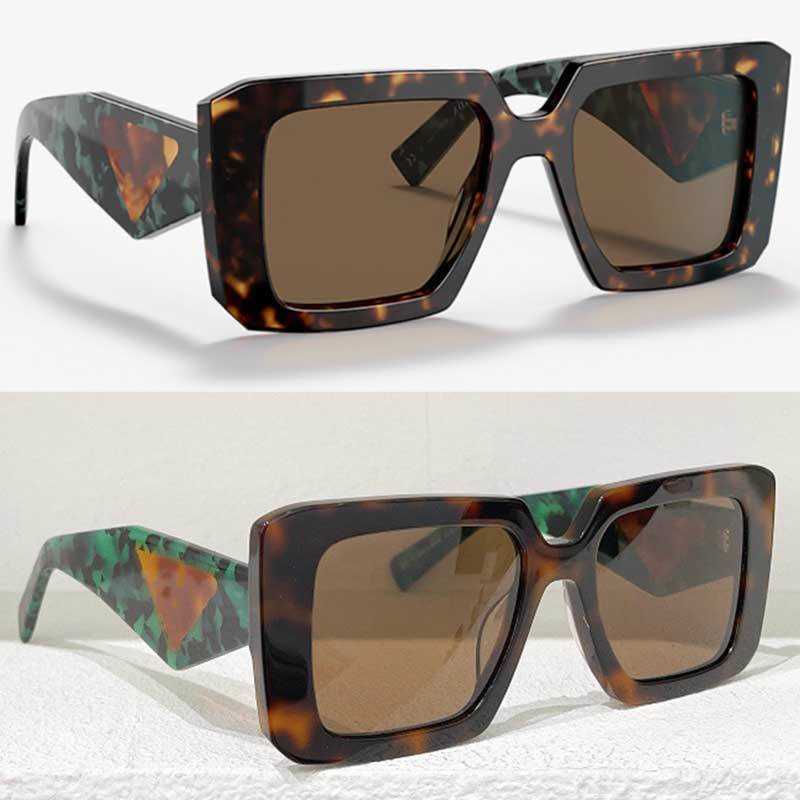 SYMBOLE Womens Sunglasses women Designer temples turquoise green Triangle Decorative Temples Feminine Fashion Brand Sun glasses